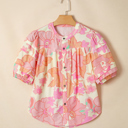  Brianna Pintuck Short Sleeve Shirt