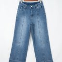  Brianna Stitching Straight Jeans