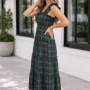  Briella Bodice Tiered Midi Dress