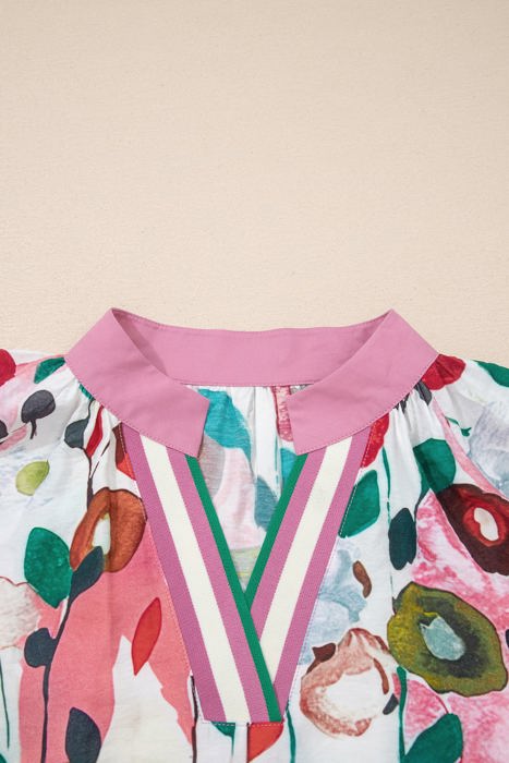 Briella Sleeve Floral PLUS Blouse