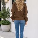  Briellia Drop Shoulder Sweater