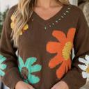  Briellia Drop Shoulder Sweater
