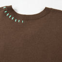  Briellia Drop Shoulder Sweater