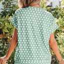  Brittany Dot Print Short Set