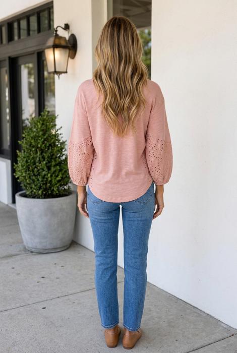 Brooklynn Batwing Sleeve Blouse