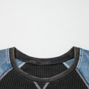  Brynleigh Patchwork Short Sleeve Top