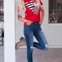  Brynleigh Shaped Print T Shirt