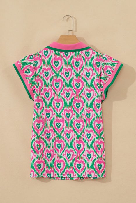 Cali Short Sleeve Blouse