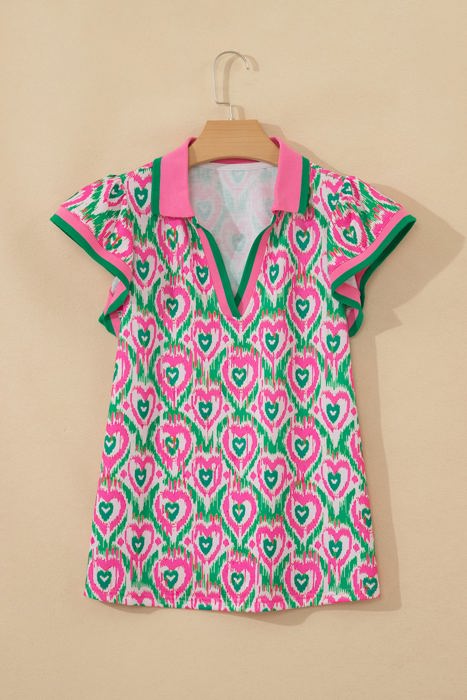 Cali Short Sleeve Blouse