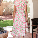  Callie Sleeve Elegant Midi Dress