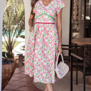  Callie Sleeve Elegant Midi Dress