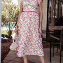  Callie Sleeve Elegant Midi Dress