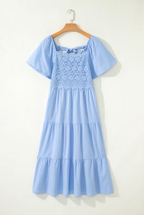 Calliope Tiered Midi Dress