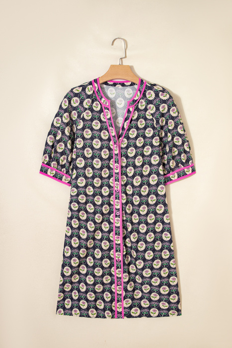 Cameron Vintage Floral Shift Dress