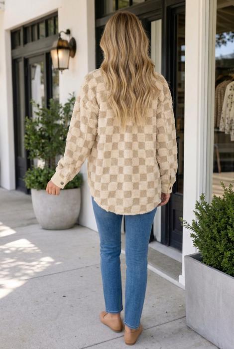 Camryn Sleeve Shift Silhouette Shacket