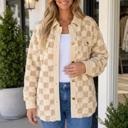 Khaki Medium Camryn Sleeve Shift Silhouette Shacket