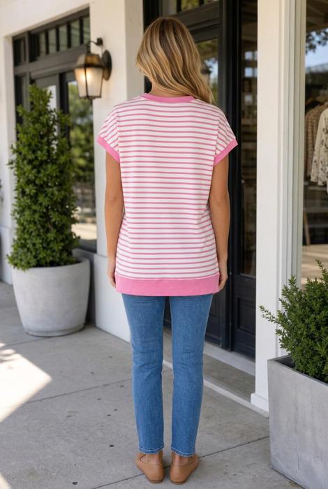 Caren Short Sleeve Top