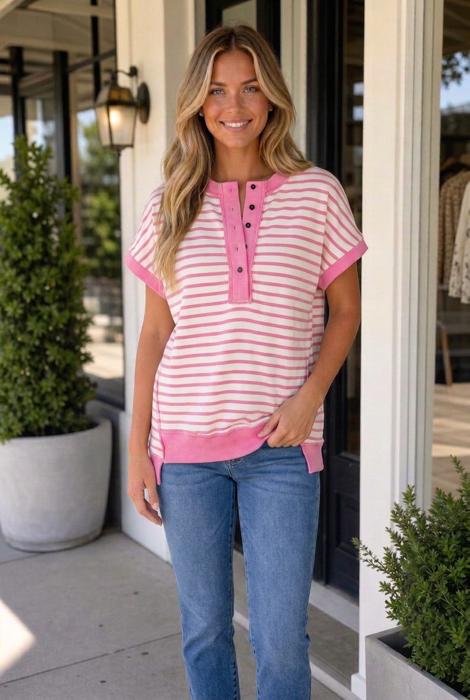 Caren Short Sleeve Top