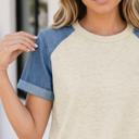  Carla Block Patchwork Tee