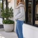  Carleie Geometric Detail Winter Sweater