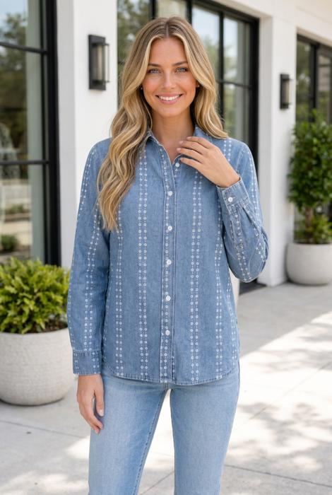 Carmen Long Sleeve Shirt Long Sleeve Top