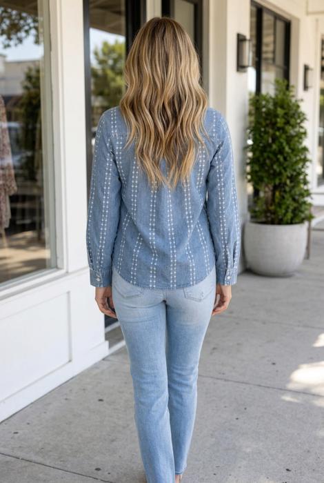Carmen Long Sleeve Shirt Long Sleeve Top