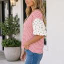  Carol Patchwork Loose Top