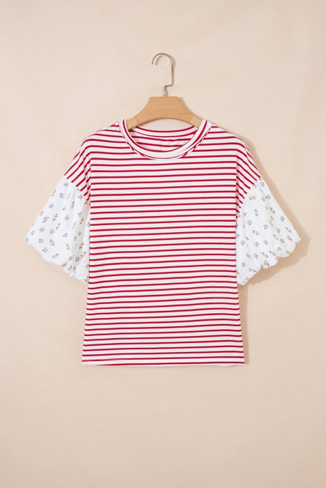 Carol Patchwork Loose Top