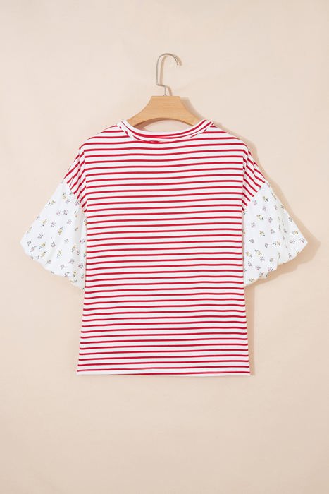 Carol Patchwork Loose Top