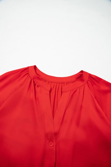 Carol Sleeve Front Shirt Long Sleeve Top