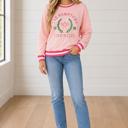  Cassie Embroidered Tennis Club Pullover