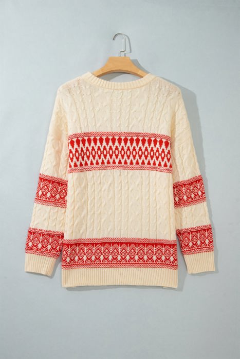 Catalena Sleeve Shift Sweater Long Sleeve Top