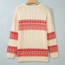  Catalena Sleeve Shift Sweater Long Sleeve Top