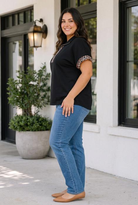 Catalina Short Sleeve PLUS Top