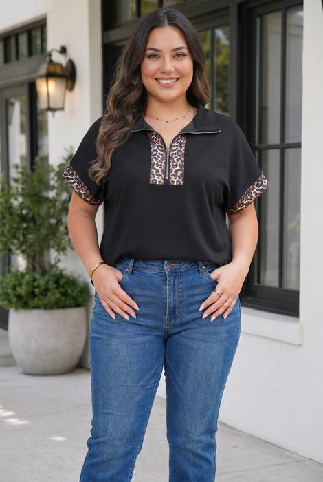 Catalina Short Sleeve PLUS Top