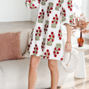  Catalina Sleeve Loose Mini Dress