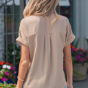  Catherine Cuffed Short Sleeve Shirt