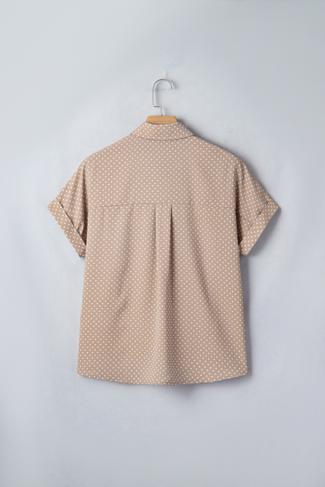 Catherine Cuffed Short Sleeve Shirt