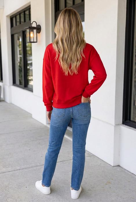 Celine Casual Loose Fit Sweatshirt