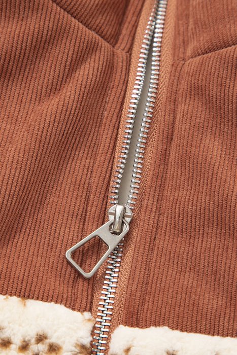 Cennedy Collar Patchwork Design Vest