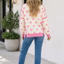  Chania Contrast Patchwork Baggy Sweatshirt