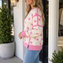  Chania Contrast Patchwork Baggy Sweatshirt