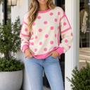  Chania Contrast Patchwork Baggy Sweatshirt