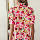  Charleigh Puff Short Sleeve Blouse