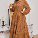  Charleigh Sleeve Tiered Maxi PLUS Dress