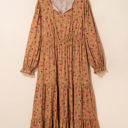  Charleigh Sleeve Tiered Maxi PLUS Dress