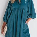  Charlie Corduroy Button Dress