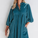  Charlie Corduroy Button Dress