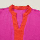  Chelsea Wide Short Sleeve Top