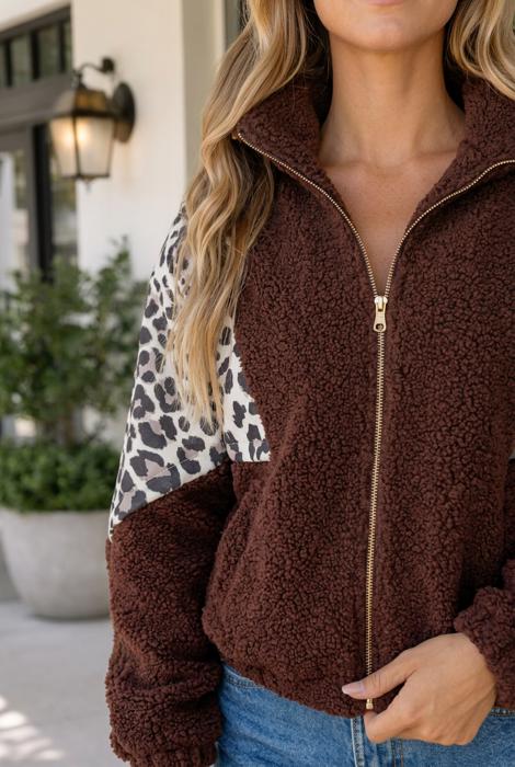 Christena Zip Up Collar Jacket